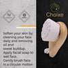 2-Pack Extra-Fine Facial Brush with Bamboo Handle