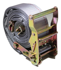 2"x 16 Ft Logistic Van Ratchet E-Track Straps w/ Spring E Fittings | 20 PACK