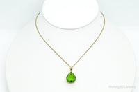 Designer STAUER Period Gold Vermeil Sterling Silver Necklace