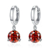 2ct Moissanite Drop Earrings 925 Sterling Silver Bridal Wedding