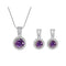 2ct total / purplish red