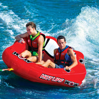 WOW Sports Hot Lips 2 Person Towable Water Tube For Pool and Lake