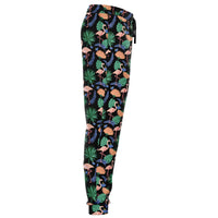 Flamingo Exotic Floral Joggers