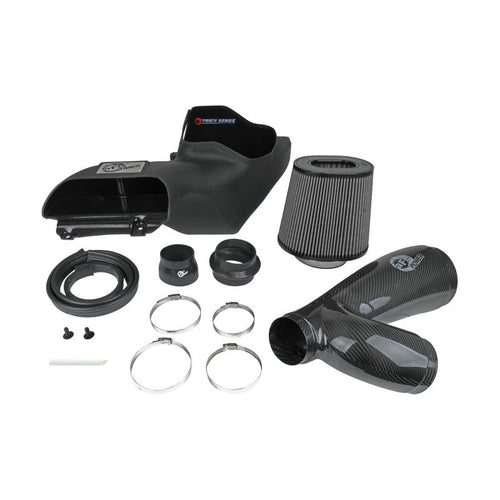 aFe 17-20 Ford F-150/Raptor Track Series Carbon Fiber Cold Air Intake System With Pro DRY S Filters