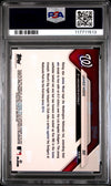 Graded 2025 Topps Now James Wood #50 Gold Foil /50 Rookie RC Baseball Card PSA 10 Gem Mint