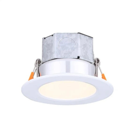 3" 6W LED Baffle Light with Self-Junction Boxed
