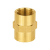 3/8" Female NPT Brass Hex Connector