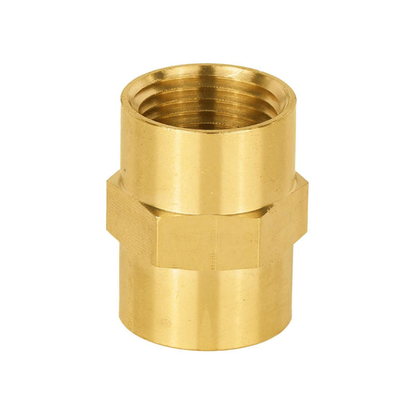 3/8" Female NPT Brass Hex Connector