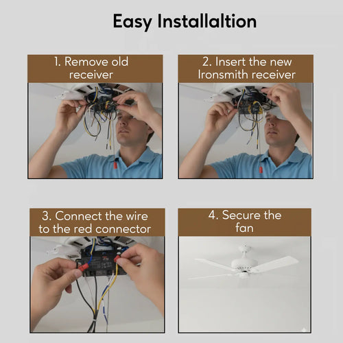 3-in-1 Remote Control for Ceiling Fan