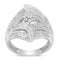 8 / White.Sterling Silver