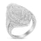 8 / White.Sterling Silver