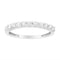 8 / White.Sterling Silver
