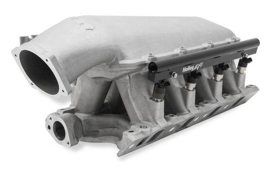 351W Ford Hi-Ram EFI Manifold 105mm LS Throttle Body Flange Top