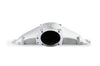 8.2" SBF Ford Hi-Ram Intake Manifold with 105mm 1986-95 Ford 5.0 Throttle Body Flange Side Mount Top.