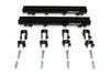 Dual Fuel Injector Lo-Ram EFI Intake Manifold Kit GM LS1/LS2/LS6 - Black Finish