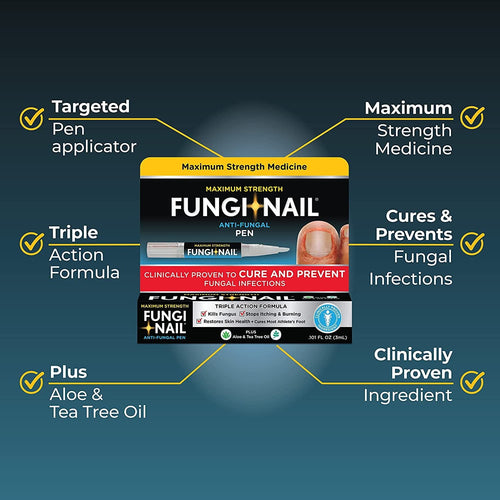 Fungi-Nail Maximum Strength Anti Fungal Pen 0.1 oz EasyOptionXY LLC