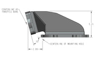 HI-RAM 95MM Fabricated Side Mount Plenum Top - Black Finish- 86-95 Ford 5.0 Style