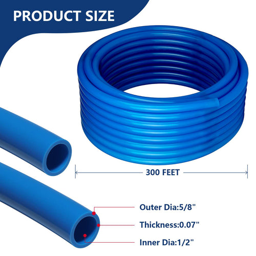1/2" 300ft PEX-B Pipe (Blue & Cutter) Plumbingsell