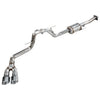AWE 21-25 Ford F150 (14th Gen Reg Cab) Cat-Back Exhaust - 4.5in Dual Side Exit Chrome Tips