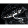 AWE MK8 Volkswagen Golf R 3in Touring Edition Quad Exhaust - Diamond Black Tips