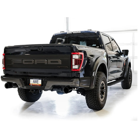 AWE Gen 3 Ford Raptor SwitchPath Exhaust  - Diamond Black Tips