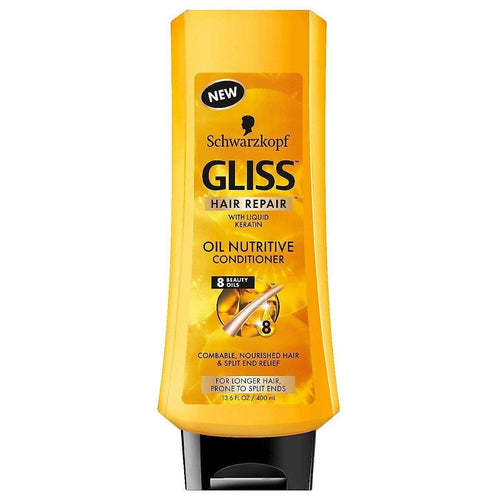 Schwarzkopf Gliss Conditioner, Oil Nutritive, Hair Repair