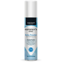 Summer's Eve Feminine Deodorant Spray, Baby Powder, 2 Oz