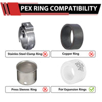 PEX A Expansion 3/4" PEX x 3/4" PEX x 1/2" Female Threaded F1960 Tee (Lead Free) Plumbingsell