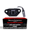 Toyota Camry (2012-2014) OEM Replacement Backup Camera OE Part # 86790-06030, 86790-06031
