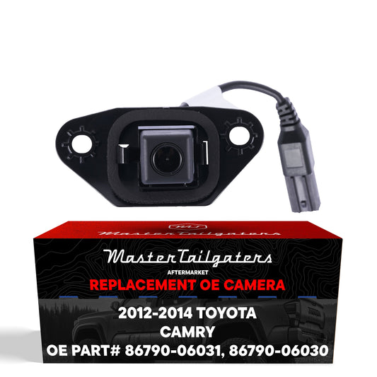 Toyota Camry (2012-2014) OEM Replacement Backup Camera OE Part # 86790-06030, 86790-06031