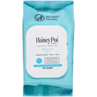 The Honey Pot Company Feminine Wipes - Sensitive