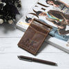 Finley Money Clipper- Walnut Brown