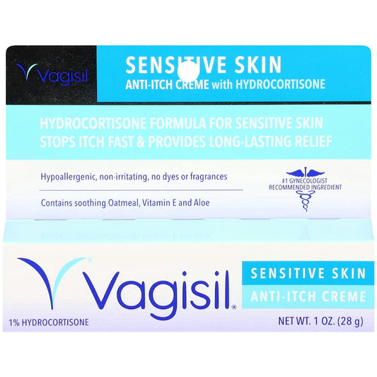 Vagisil® Sensitive Skin Anti-Itch 1% Cream, 1 oz