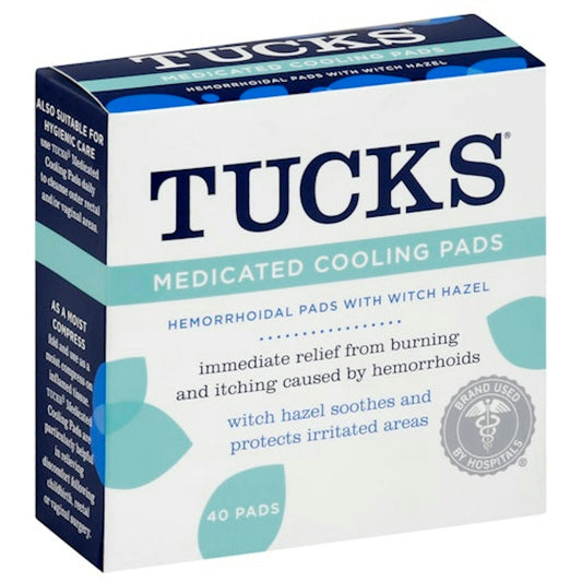 Tucks Medicated Cooling Pads, Hemorrhoidal Pads W/Witch Hazel 50