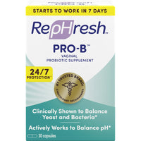 RepHresh Feminine Probiotic Supplement, Capsules