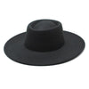 Ella Wide Brim Wool Jazz Hat – Stylish Felt Hat in 16 Colors