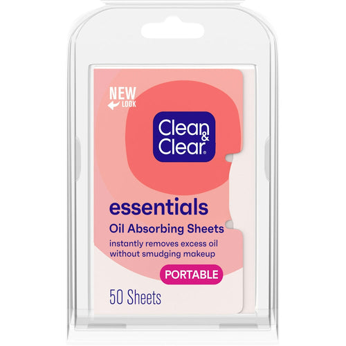 Clean & Clear® Oil Absorbing Sheet, 50-Pack