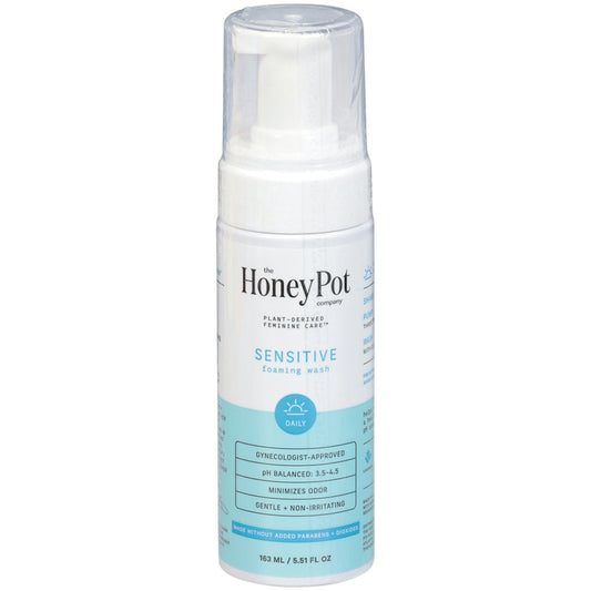 The Honey Pot Company Sensitive Daily Foaming Wash 5.51 fl oz (163ml)