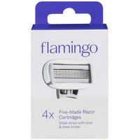 Flamingo 4X Five-blade Razor Cartridges