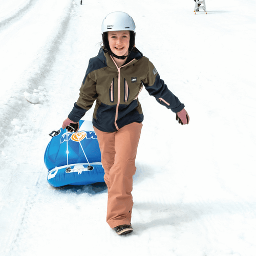 WOW Sports Snow Tube Bobsled for Kids and Adults Jupiter Gear