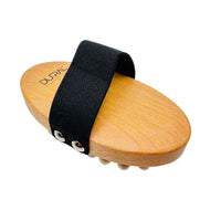 Dural Massage Brush Olive Wood Wooden Knobbles With Beechwood Handle