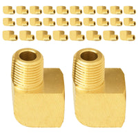 Extruded 3/8" MNPT X FNPT Elbow