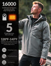 ANTARCTICA GEAR Heated Jacket, Ski Jacket Coat For Women Winter Coat