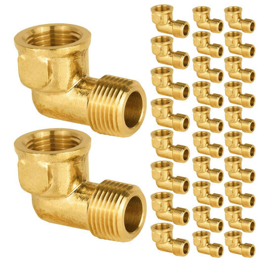 30 Pcs 3/8" MNPT X FNPT Elbow