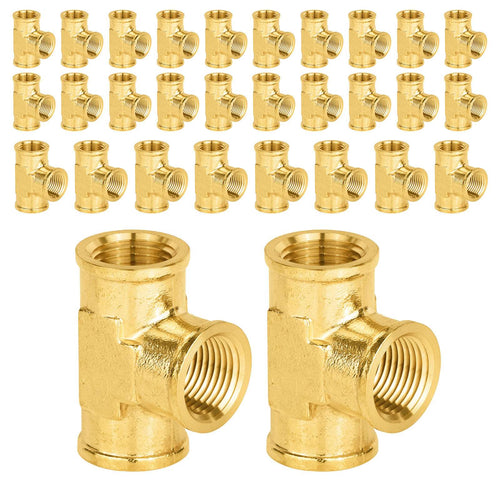 30 Pcs 1/2" Female NPT Tee