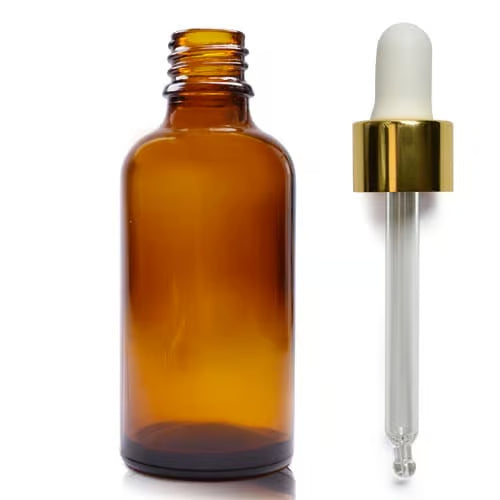 30 mL Amber Glass Serum Vials (96 Count)