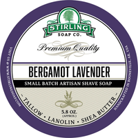 Stirling Soap Co. Bergamot Lavender Shaving Collection