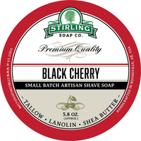 Stirling Soap Co. Black Cherry Shaving Collection