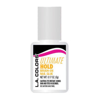 L.A. COLORS Ultimate Hold Brush-On Nail Glue, Clear, 0.1 fl oz EasyOptionXY LLC