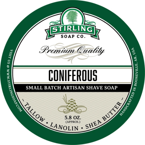 Stirling Soap Co. Coniferous Shaving Collection